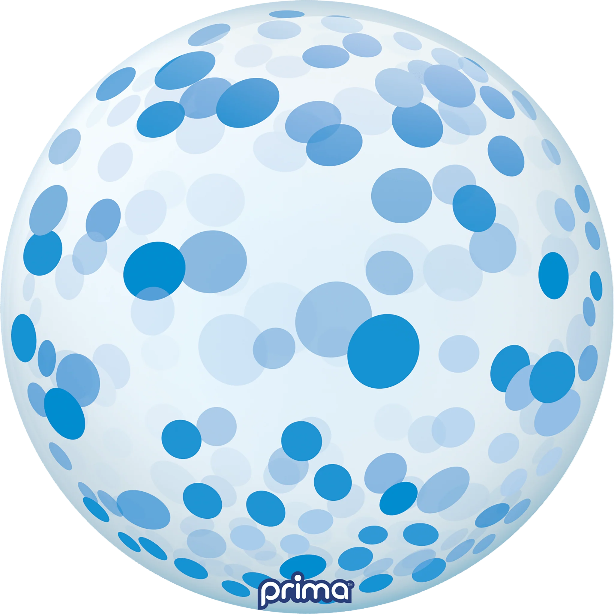 PRIMA 20" Blue Confetti Sphere™
